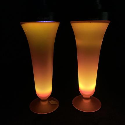 Tiffin Amberina Vases (Pair)